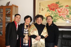 单仁资讯总裁来宜贡坊参观